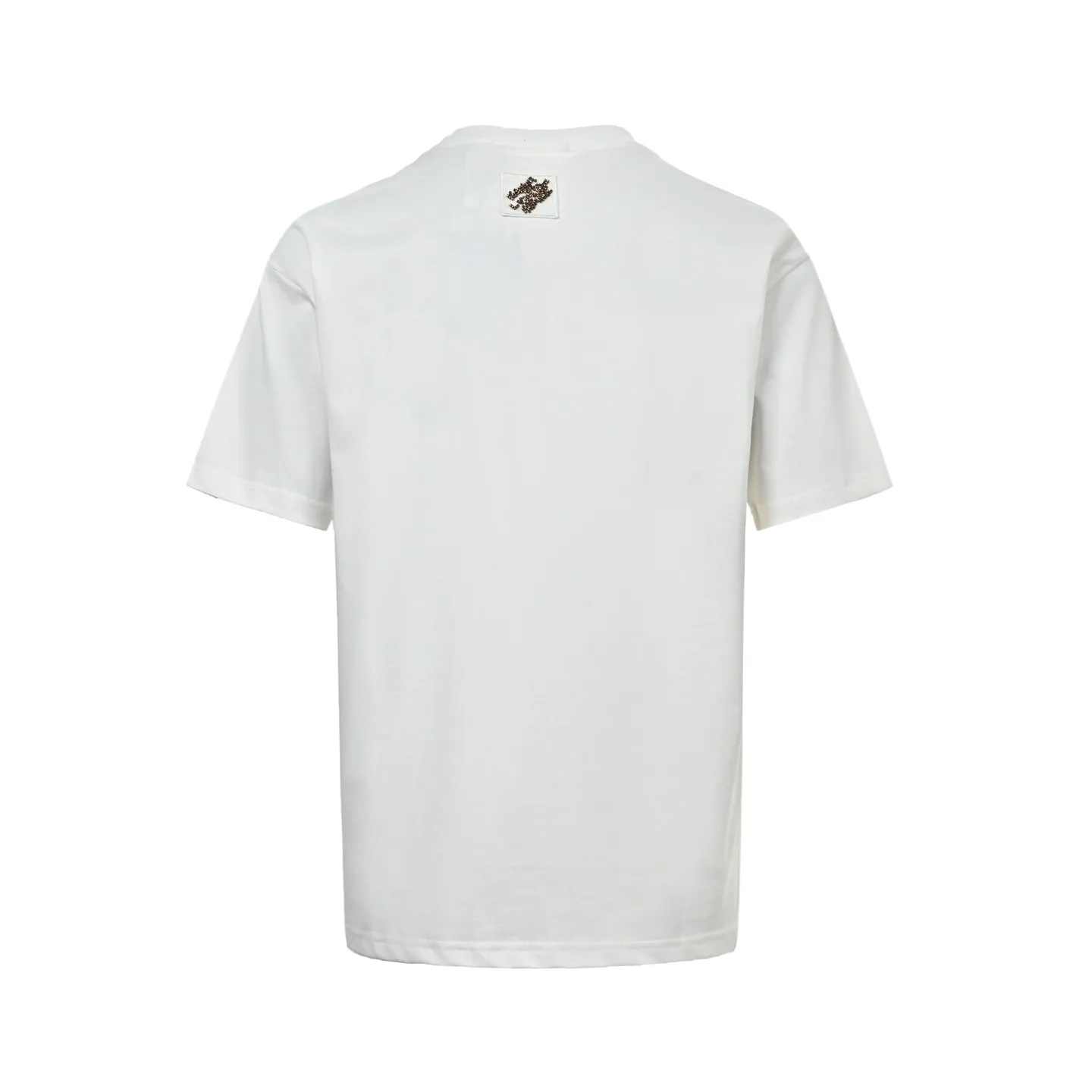 Louis Vuitton/Louis Vuitton Gold sequin letter logo short sleeves